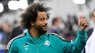 Marcelo, en el Stade de France. (AFP)