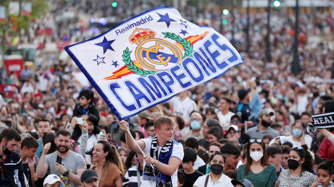 celebración Champions Madrid