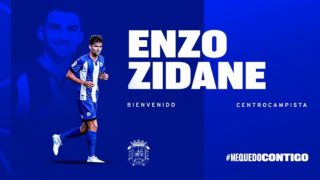 El Fuenlabrada anuncia el fichaje de Enzo Zidane. (CFFuenlabrada)