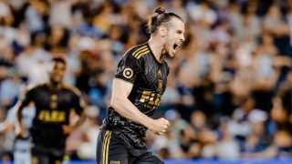 Bale, eufórico tras su primer gol con LAFC.