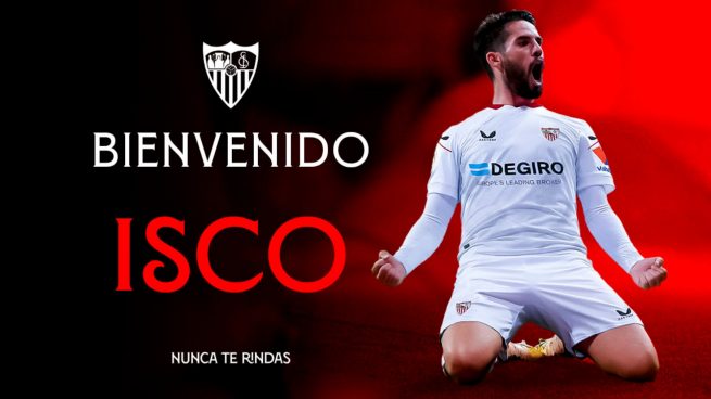 El Sevilla se cubre las espaldas con Isco