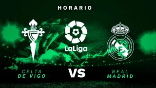 Celta de Vigo – Real Madrid: hora, canal TV y dónde ver online en vivo y en directo el partido de fútbol.