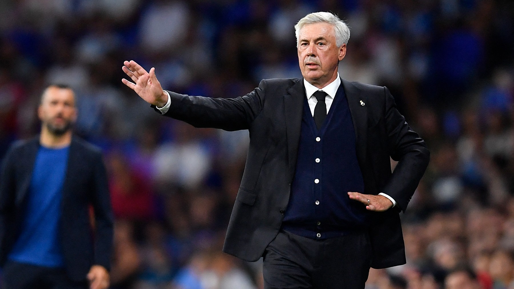 Carlo Ancelotti: "Hoy el entrenador del Real Madrid ha apostado bien"