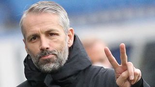 Marco Rose, entrenador del Leipzig. (AFP)