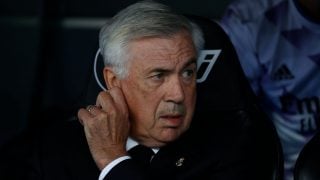 Ancelotti, durante un partido con el Real Madrid. (EFE)