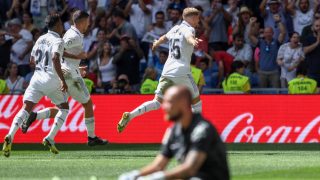 Valverde celebra un gol. (AFP)