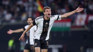 Thomas Müller pone al Real Madrid de ejemplo. (AFP)