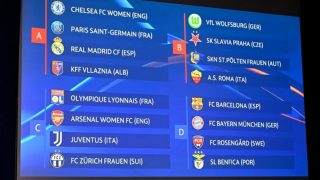 Sorteo de la fase de grupos de la Champions femenina (UEFA)