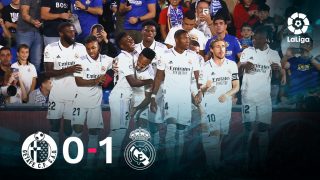 El Real Madrid se impuso 0-1 al Getafe.