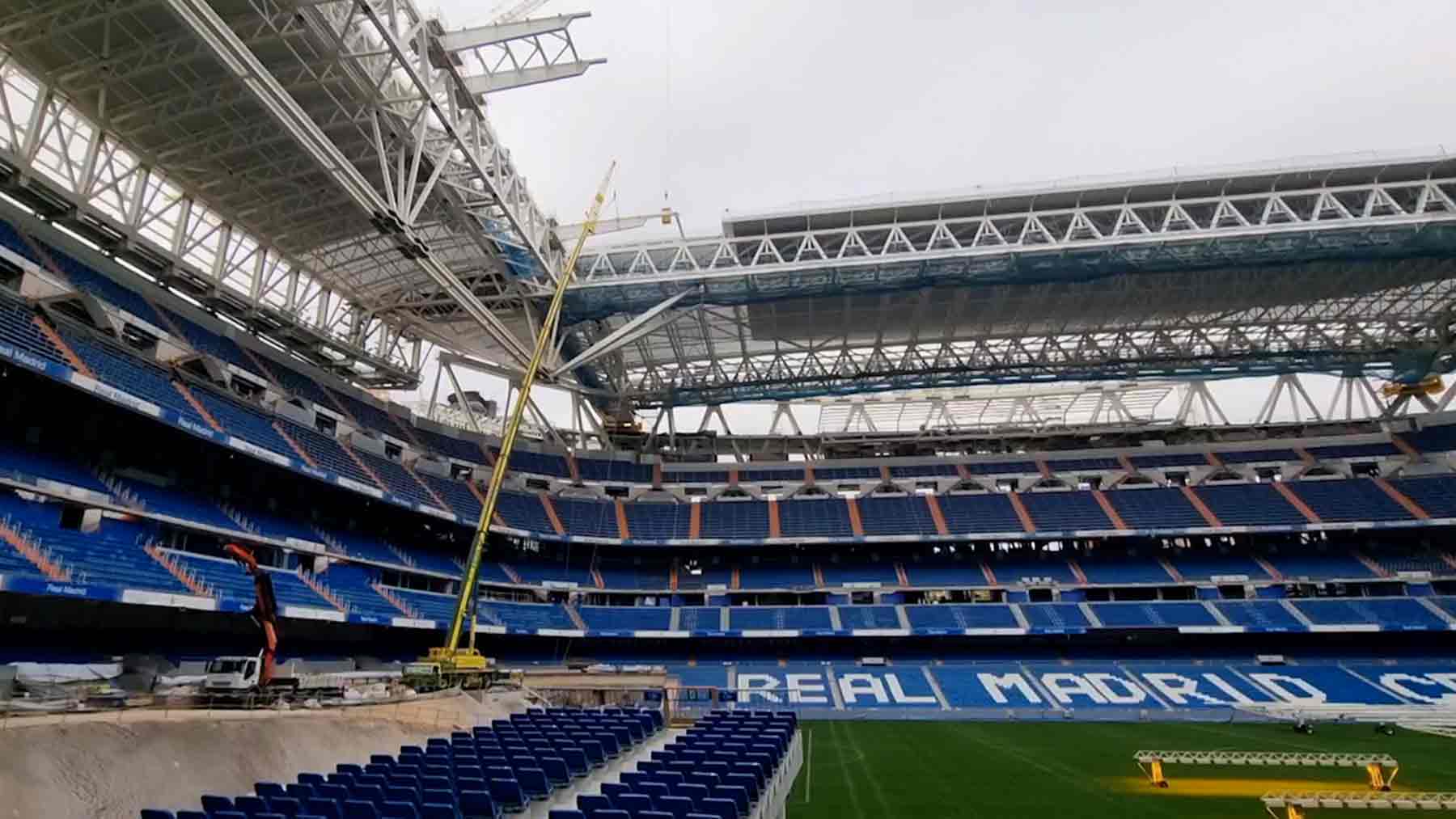 nostalgia barato queso El Santiago Bernabéu estrenará 'visera' en el Clásico