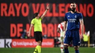 Benzema en Vallecas (AFP)