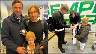 El gran gesto de Modric. (Shakthar Donetsk)