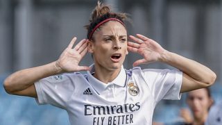 Esther celebra uno de sus goles contra el Alavés. (Real Madrid)
