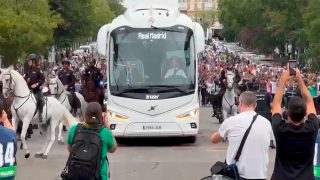 el autobús del Real Madrid