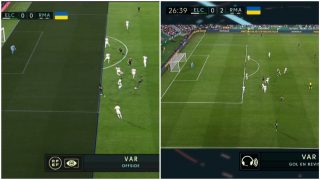 El VAR volvió a tomar decisiones contra el Real Madrid.