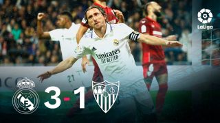El Real Madrid se impuso 3-1 al Sevilla.