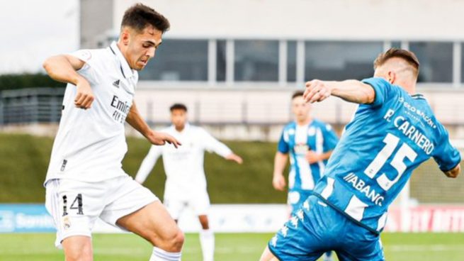 El Reael Madrid Castilla brilla ante el Deportivo de La Coruña