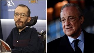 Echenique y Florentino Pérez (EFE)