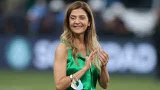 Leila Pereira, presidenta del Palmeiras. (Getty)
