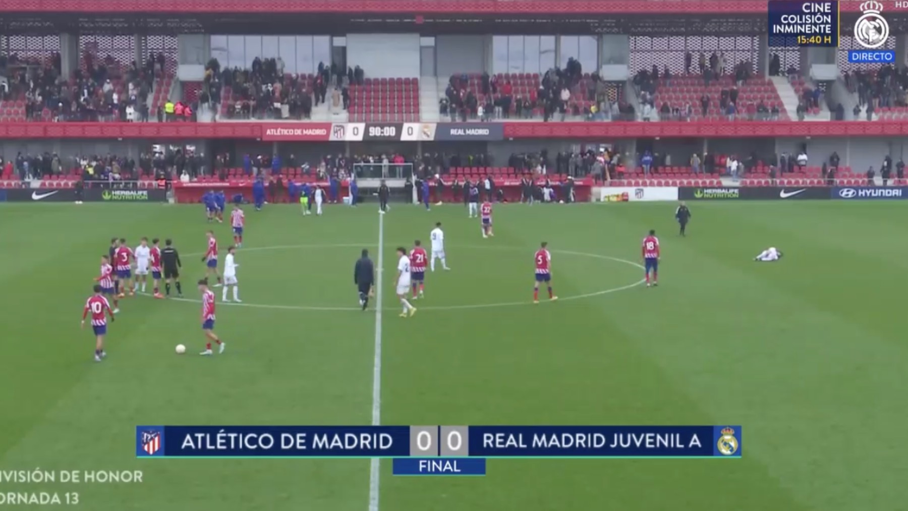 Real madrid juvenil atletico de madrid