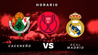 Cacereño – Real Madrid en directo online | Partido de la Copa del Rey hoy, en vivo.