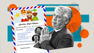 La carta de Ancelotti a los Reyes Magos.