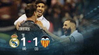 El Real Madrid se metió en la final de la Supercopa por penaltis.