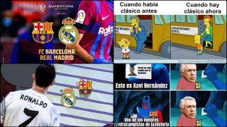 Los mejores meme del Clásico entre Real Madrid y Barcelona en la final de la Supercopa.