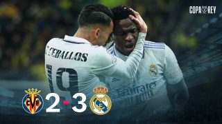 El Real Madrid remontó ante el Villarreal para meterse en cuartos de Copa.