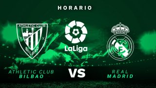 Athletic – Real Madrid: horario, canal TV y dónde ver el partido de Liga Santander en directo.