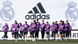 El Real Madrid se entrena en Valdebebas. (Realmadrid.com)
