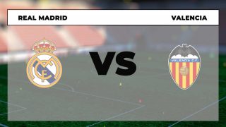 Horario del Real Madrid – Valencia y cómo ver por televisión y online en directo el partido de Liga hoy.