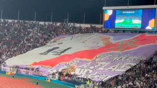 El Real Madrid jugó en ‘casa’ en Rabat: así fue el espectacular tifo.