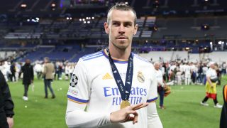Bale tras ganar la Champions con el Real Madrid (Getty)