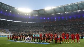 Escena de la final de la Champions League 2022 en París (Getty)