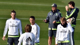 Rafa Benítez en su época al frente del Real Madrid. (AFP)