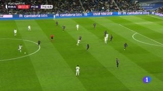 Una imagen del Real Madrid-Barcelona. (La1)