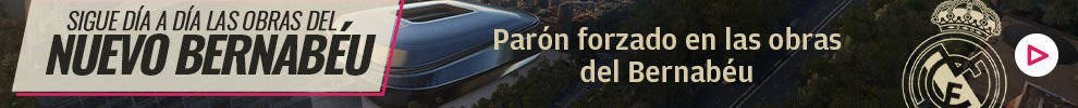 Parón forzado en las obras del Bernabéu