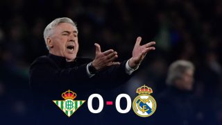 El Real Madrid empató a cero ante el Betis en el Villamarín.