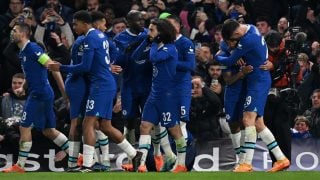 Los jugadores del Chelsea celebran un gol esta temporada. (AFP)