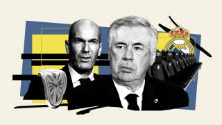 Zidane espera a lo que suceda con Ancelotti en el Real Madrid.