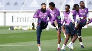 El Real Madrid se entrena en Valdebebas. (Realmadrid.com)