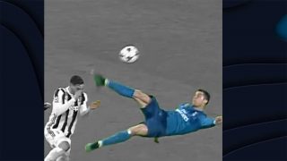 El gol de Cristiano contra la Juventus.