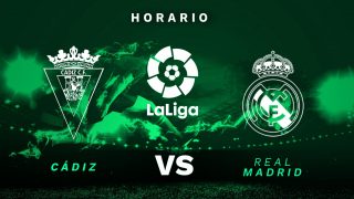 Cádiz – Real Madrid: horario y dónde ver el partido de Liga Santander en directo por TV y online.