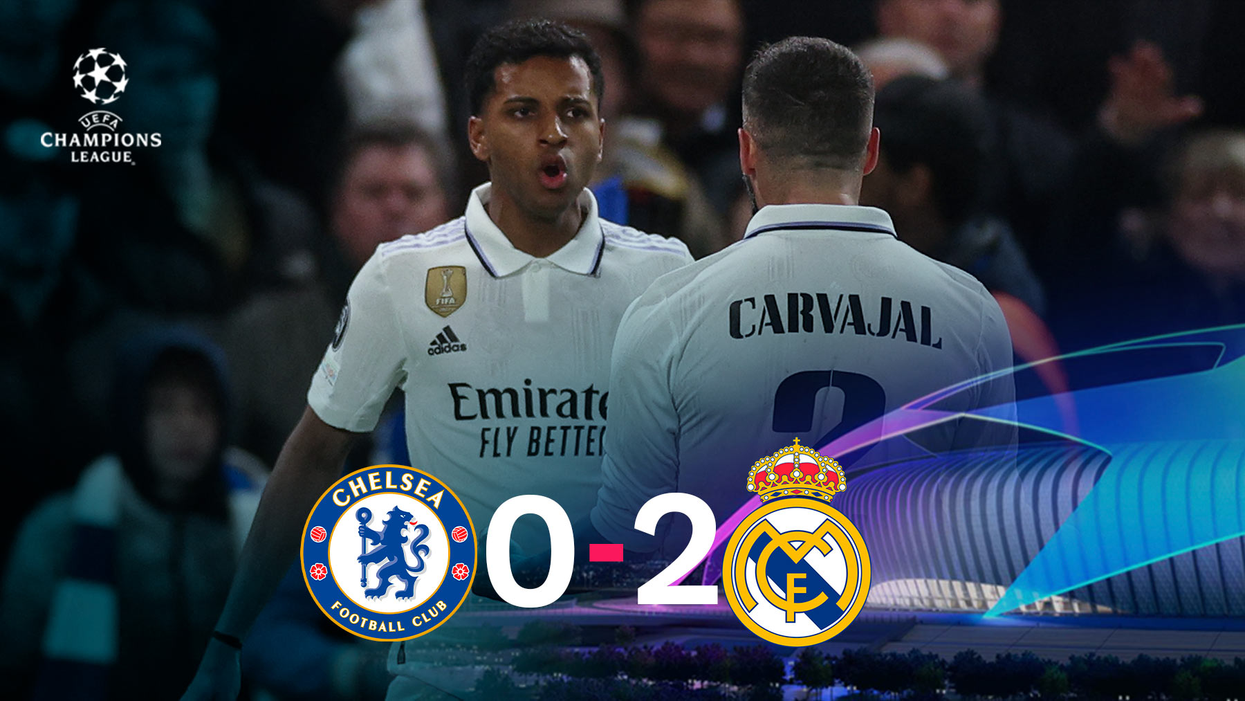 Resumen del partido Chelsea - Real Madrid: el Real Madrid reclama su trono