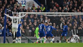 Rodrygo marcó ante el Chelsea. (AFP)