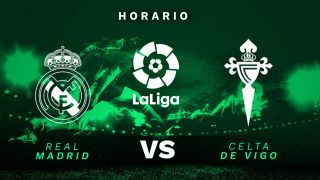 Real Madrid – Celta de Vigo: a qué hora y dónde ver el partido de Liga por televisión en directo y online.