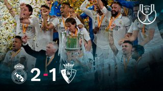 El Real Madrid celebró la conquista de la Copa del Rey número 20.