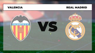 Valencia – Real Madrid: hora y dónde ver por televisión en directo el partido de Liga Santander hoy.