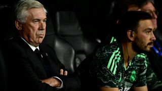 Carlo y Davide Ancelotti. (AFP)